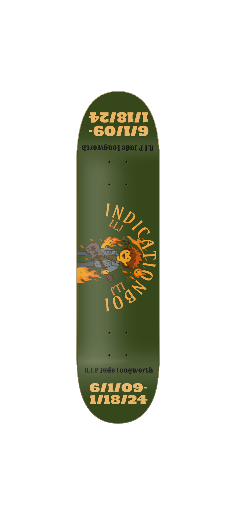 Jude's Board(Green & tan)